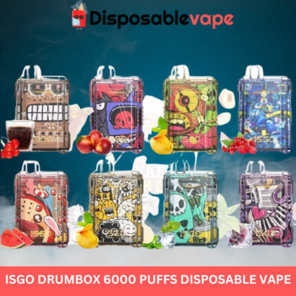 Isgo Drumbox 6000 Puffs Disposable Vape