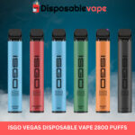 Isgo Vegas Disposable Vape 2800 Puffs