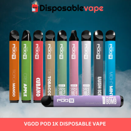 Vgod Pod 1k Disposable Vape in Dubai - DisposableVape.net