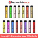 Yuoto XXL Disposable Vape 2500 Puffs