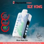 Elf Bar Ice King Blue Razz Ice Disposable Pod Device (30,000 Puffs)