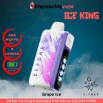 Elf Bar Ice King Grape Ice Disposable Pod Device (30,000 Puffs)