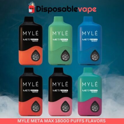 Myle Meta Max 18000 Puffs Flavors Disposable Vape Rechargeable